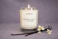 Ambered Vanilla + Jasmine • 10 oz Hand Poured Coconut Soy Wax